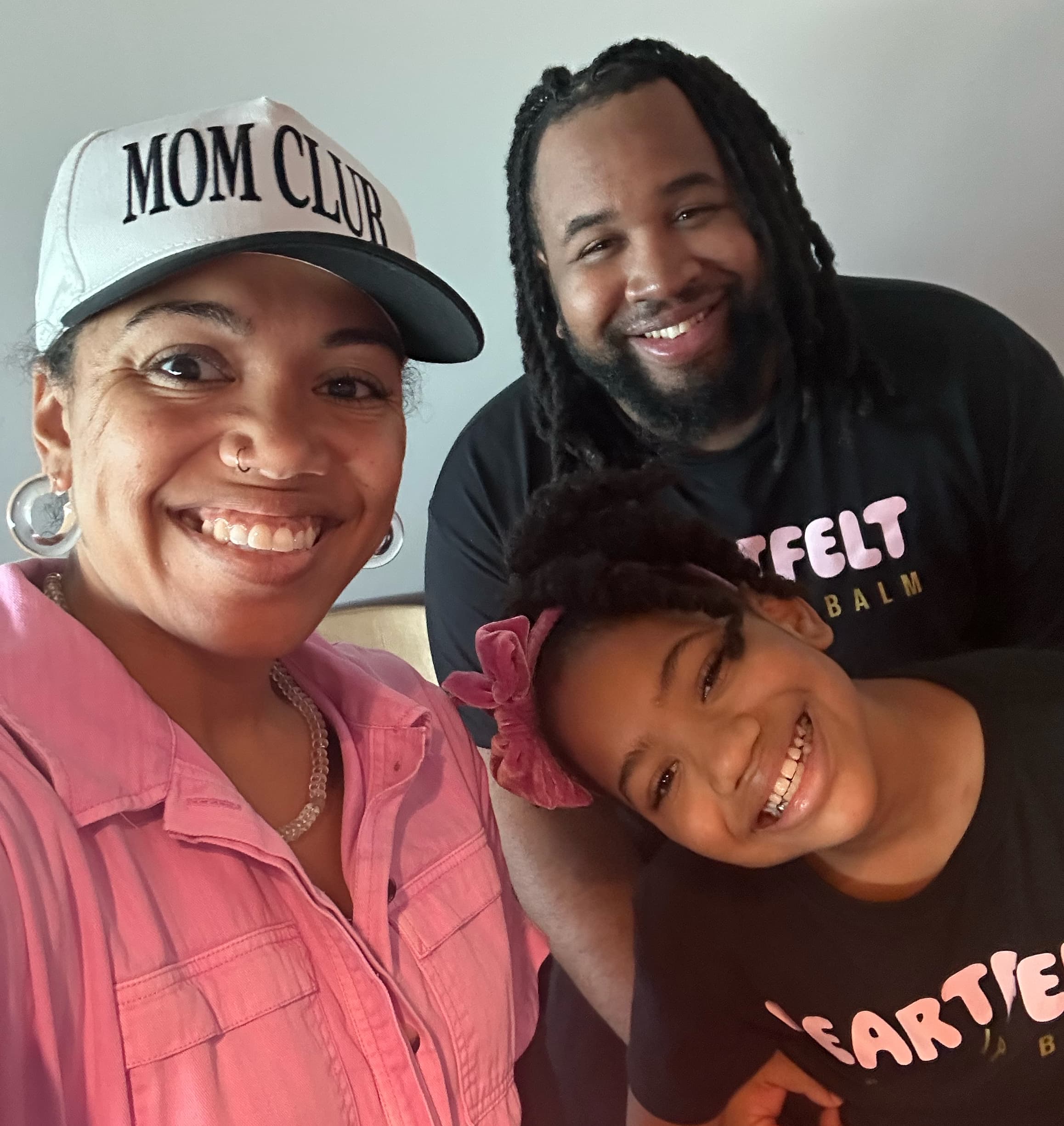 Marley with her family